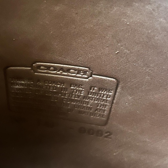 Vintage Coach Tribeca Crossbody - mahogany - Picture 5 of 6